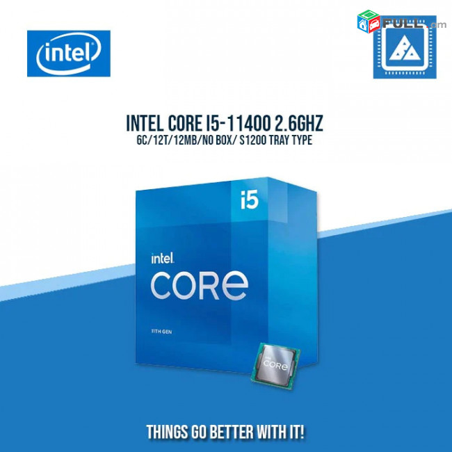 Նոր Intel Core i5-11400 + 12 Ամիս Երաշխիք 