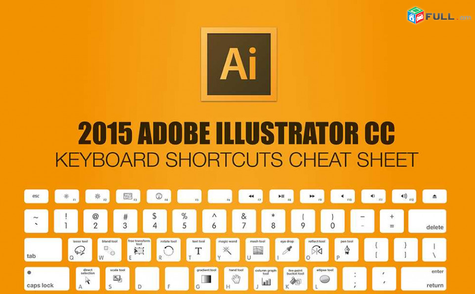 Adobe Illustrator-ի դասընթացներ, գրաֆիկական դիզայն 