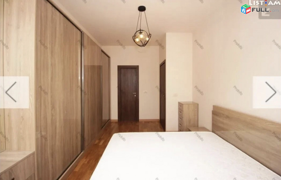 IN0155 Վարձով 3 սենյականոց բնակարան նորակառույց շենքում Լեոյի փողոցում