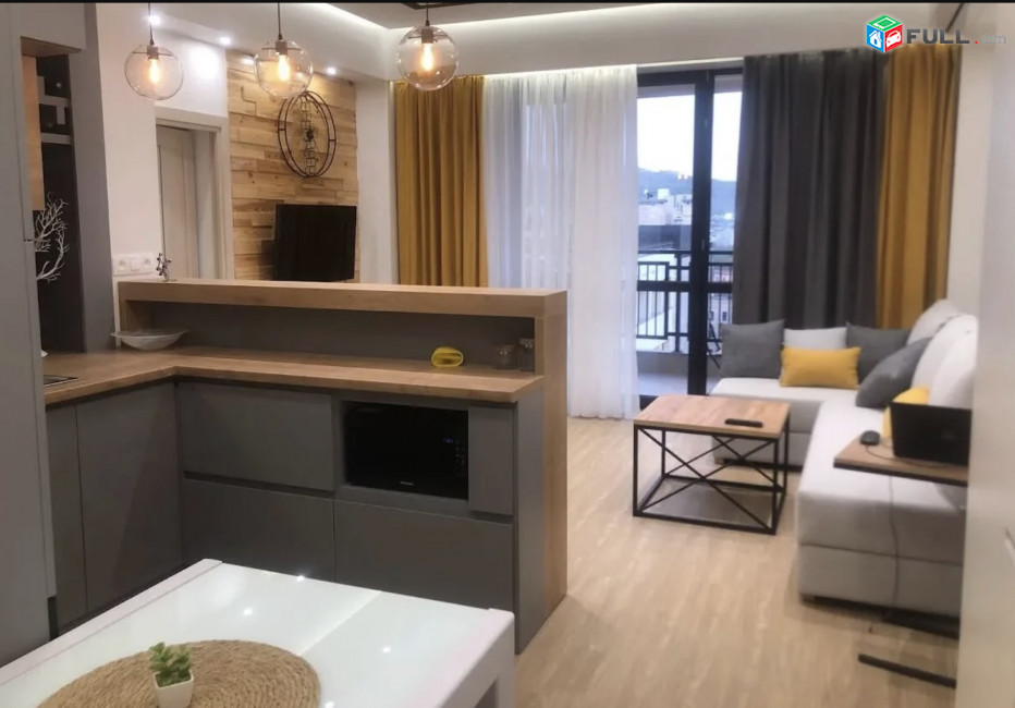 IN0196 Վարձով 2 սենյականոց բնակարան նորակառույց շենքում Եզնիկ Կողբացու փողոցում