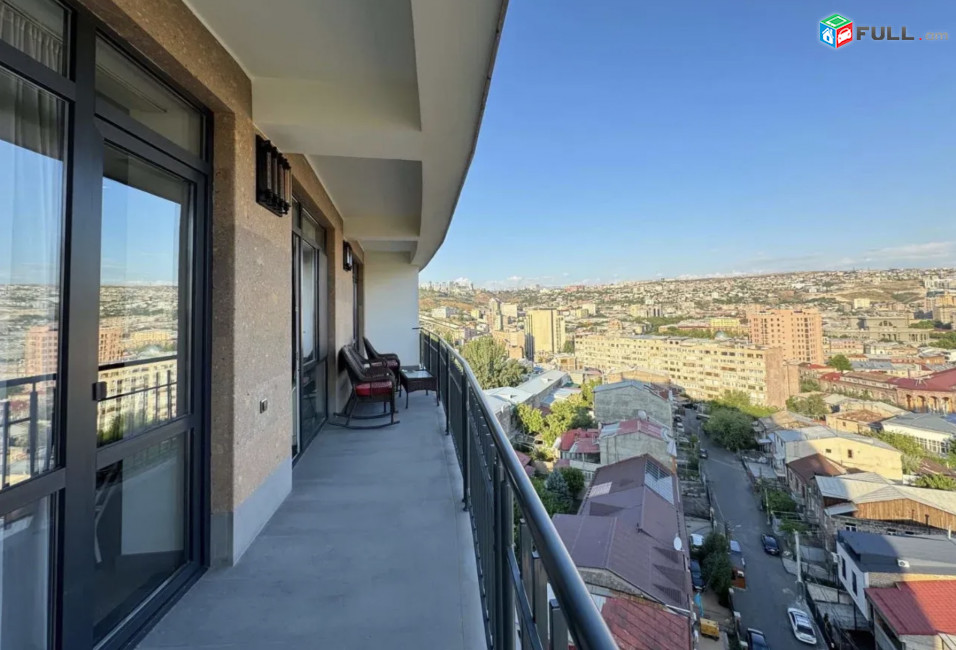 IN0683  Վարձով 4 սենյականոց բնակարան նորակառույց շենքում Դերենիկ Դեմիրճյան փողոցում