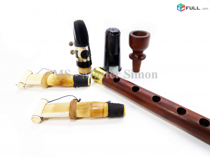 Professional Clarinet Duduk key A - Պրոֆեսիոնալ Կլառնետ Դուդուկ A (լյա) լարվածք
