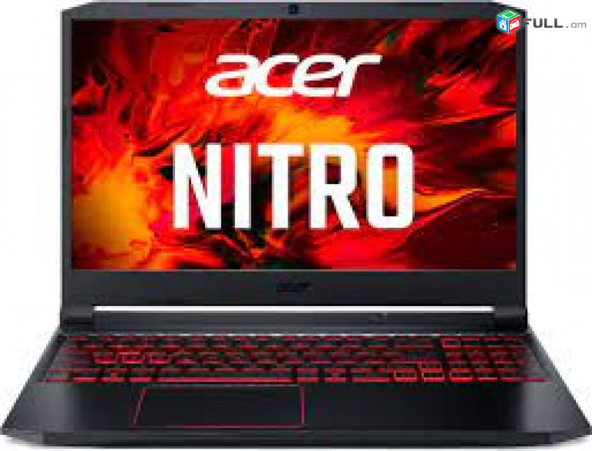 Acer Nitro 5 AN515-54 Gaming Notebook, Core i5-9300H @2.40 GHz, Ram 16Gb, SSD 250Gb, GeForce GTX 1650 - 4 GB