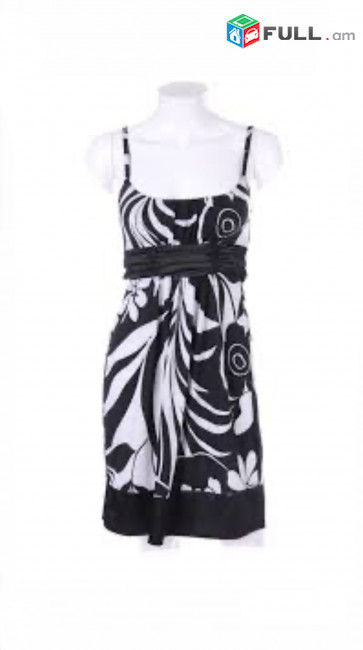 Orsay զգեստ սև ու սպիտակ փոքր չափս անլերի վիճակ ամառային շորիկ դեյրա XS XXS 34