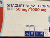 SITAGLIPTINE/ METFORMINE 50mg/1000mg  60T. . 