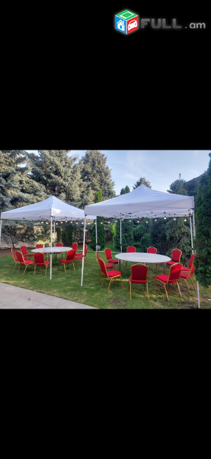Օրավարձով սեղան աթոռ, վարձով սեղաններ աթոռներ վարձույթով varcov oravarcov sexan ator spasq spitak tentեր սպասք