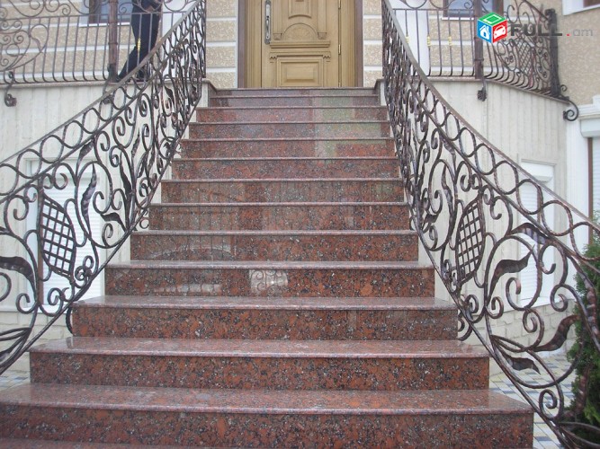 Աստիճանների կառուցում ,աստիճանների երեսապատում (Ablicovka)