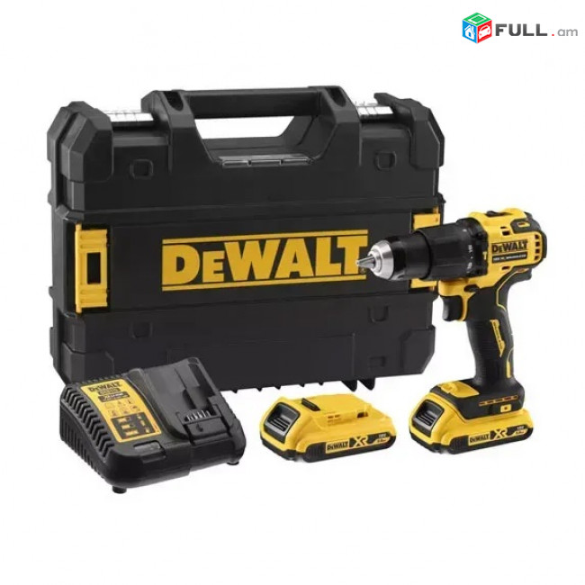 DeWALT Պտուտակահան հարվածային շուռուպավյորտ մարտկոցով ակումլյատրով շուռուպավյորտ դռել գործում է ապառիկ վաճառք 883-1