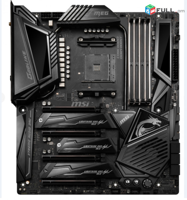 Motherboard- MSI x570 Godlike+Amd Ryzen 7 3800x