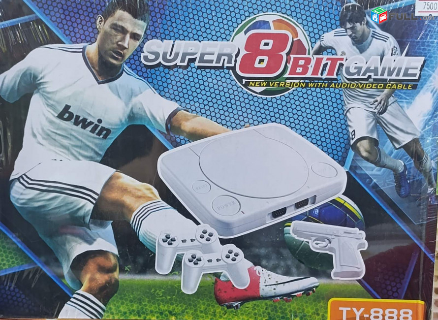 Super 8-Bit խաղային կոնսոլ խաղացեք սիրելի դասական խաղերը ձեր հեռուստացույցի էկրանից