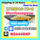 high quality EP Etonitazepyne CAS:2785346-75-8 shipping door to door,telegram:+852 64147939