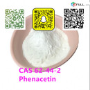 Hot sell  Phenacetin cas 62-44-2 C10H13NO2 on sale