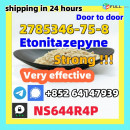 supply EP Etonitazepyne CAS:2785346-75-8,telegram:+852 64147939