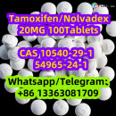 Tamoxifen Nolvadex 20 MG x 100 Tablets CAS 10540-29-1 54965-24-1