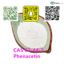 Hgh quality Phenacetin cas 62-44-2 C10H13NO2 on sale in stock