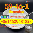 Hot selling products 59-46-1 Procaine Local anesthesia Lidocaine Benzocaine