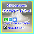 Clonazolam for sale online with best price, CAS: 33887-02-4;whatsapp:+852 64147939